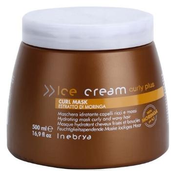 Inebrya Mască pentru păr ondulat și creț Ice Cream Curly Plus (Curl Mask) 500 ml