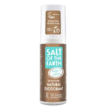 Salt Of The Earth Deodorant spray natural cu ghimbir și iasomie Ginger + Jasmine (Natural Deodorant) 100 ml