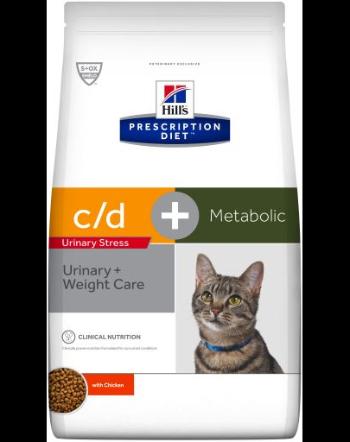 HILL'S Prescription Diet c/d Feline Urinary Stress + Metabolic 4 kg