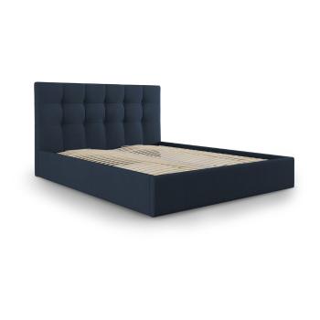 Pat dublu Mazzini Beds Nerin, 180 x 200 cm, albastru