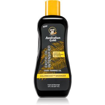 Australian Gold Exotic Intensifier ulei hrănitor pentru un bronz frumos și o piele sănătoasă 237 ml