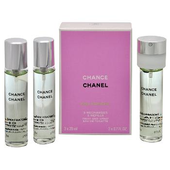 Chanel Chance Eau Fraiche - EDT reumplere (3 x 20 ml) 60 ml
