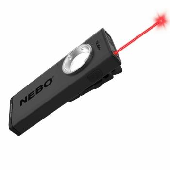 Subţire lampă NEBO Subţire+ cu laser indicator