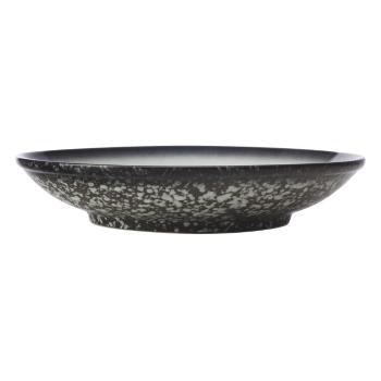 Bol servire din ceramică Maxwell & Williams Caviar, ø 25 cm, alb - negru