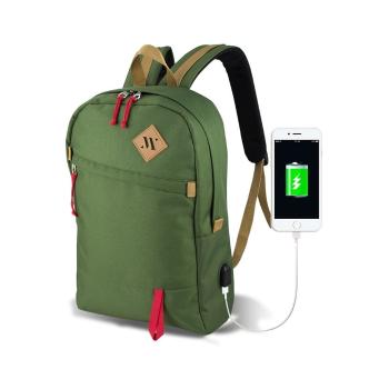 Rucsac cu port USB My Valice FREEDOM Smart Bag, verde