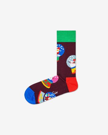 Happy Socks Snow Globe Șosete Negru Multicolor