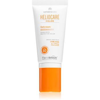 Heliocare Color Gelcream gel-cremă cu efect de tonifiere SPF 50 culoare Brown 50 ml