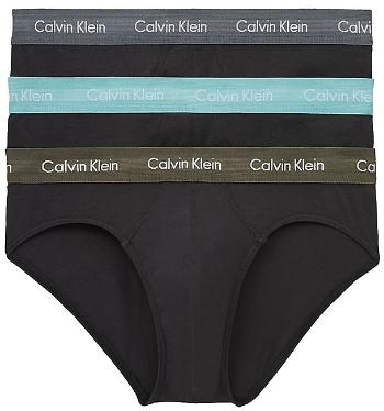 Calvin Klein 3 PACK - slip pentru bărbați U2661G-6EW S