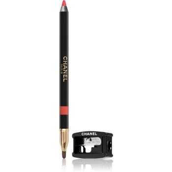 Chanel Le Crayon Lèvres creion de buze cu trasare precisă cu ascutitoare culoare 176 Blood Orange 1,2 g