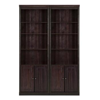 Bibliotecă maro din lemn de pin 148x223 cm Anita – Støraa