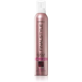 Montibello FINALESTYLE Color mousse vopsea de par sub forma de spuma pentru a evidentia culoarea parului Mahogany - Caoba 320 ml