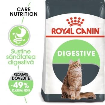 Royal Canin Digestive Care Adult, pachet economic hrană uscată pisici, confort digestiv, 10kg x 2