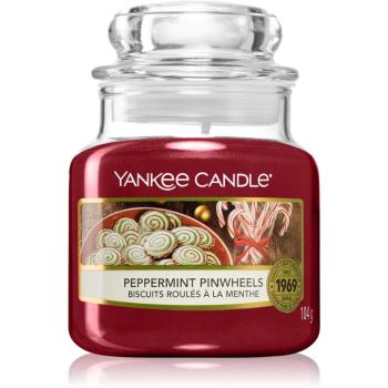 Yankee Candle Peppermint Pinwheels lumânare parfumată 104 g