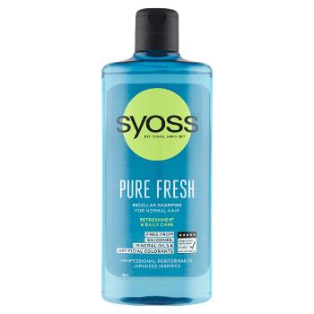 Syoss Șampon micelar pentru păr normal Pure Fresh (Micellar Shampoo) 440 ml