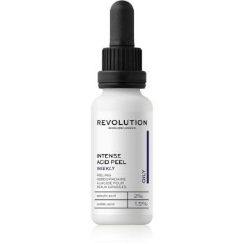 Revolution Skincare Peeling Solution peeling intens pentru ten gras 30 ml