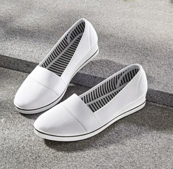 Pantofi din material textil Ivy - alb - Mărimea 36