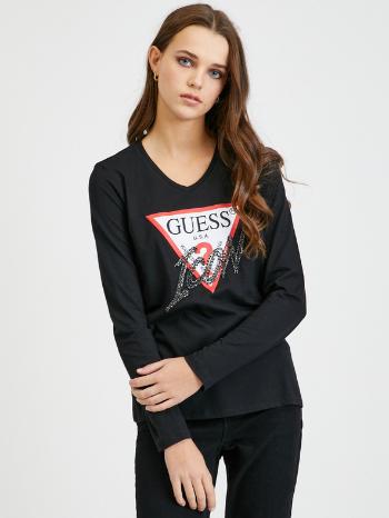 Guess Icon Tricou Negru