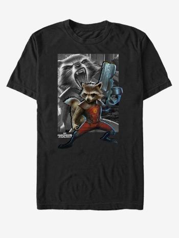 ZOOT.Fan Marvel Rocket Strážci Galaxie Tricou Negru