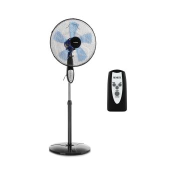 Klarstein Summerjam, ventilator cu suport, negru, 41 cm, 50 W, 3 nivele de viteză, debitul de aer 69.18 m³ / min., inclusiv telecomandă