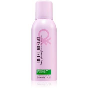 Benetton United Dreams for her Love Yourself deodorant spray pentru femei 150 ml