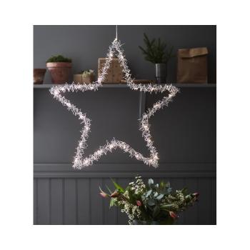 Decorațiune luminoasă suspendată de Crăciun Markslöjd Tangle Star, înălțime 60 cm