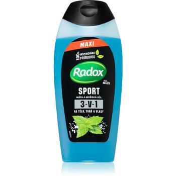 Radox Sport Mint & Sea Salt Gel de duș energizant pentru barbati 400 ml