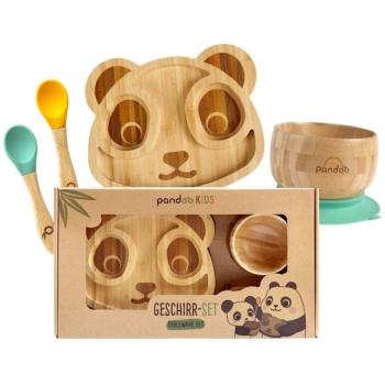 Pandoo Bamboo Tableware Set serviciu de masă pentru copii (pentru copii)