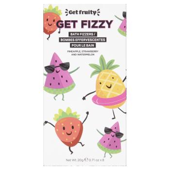 Dirty Works Set de comprimate efervescente pentru baie Get Fruity 8 buc