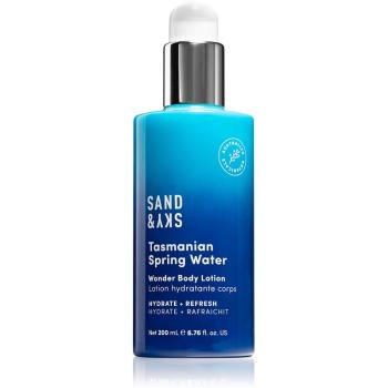 Sand & Sky Tasmanian Spring Water Wonder Body Lotion cremă ușor hidratantă și loțiune de corp hrănitoare 200 ml