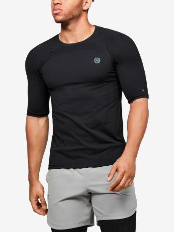 Under Armour Rush HG Seamless Compression SS Tricou Negru