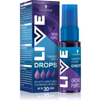 Schwarzkopf LIVE Drops sampon nuantator culoare Orchid Purple 30 ml