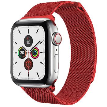 4wrist Curea de oțel pentru Apple Watch - Red 42/44 mm