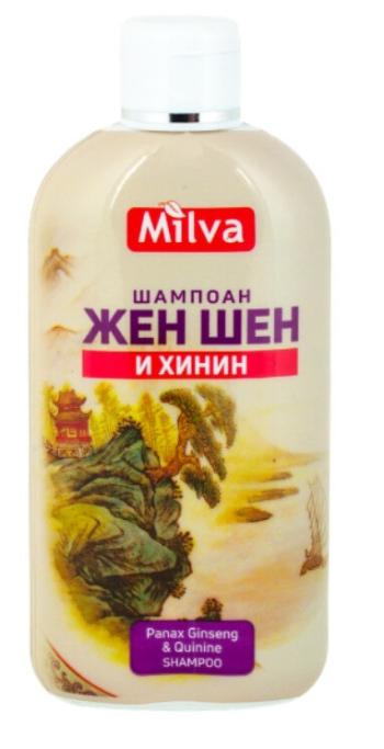 Milva Șampon cu ginseng și chinină 200 ml Milva 200 ml