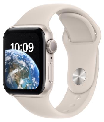 Apple Apple Watch SE 40mm Starlight, Starlight sportiv