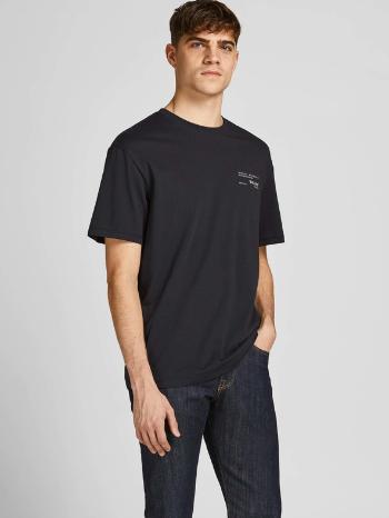 Jack & Jones Comfort Photo Tricou Negru