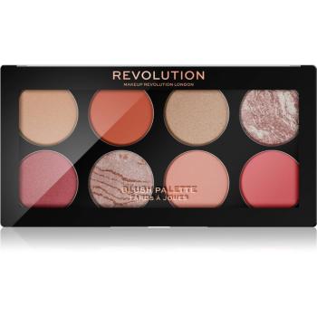 Makeup Revolution Ultra Blush paleta fard de obraz culoare Golden Desire 13 g