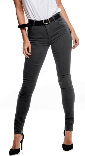 ONLY Blugi pentru femei ONLRAIN Skinny Fit 15129693 Dark Grey Denim MAS655 L/32