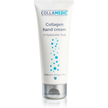 Collamedic Collagen hand cream crema ce ofera elasticitatea pielii mainilor cu acid hialuronic 75 ml