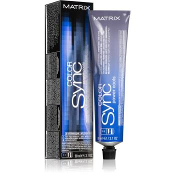 Matrix Color Sync Power Cools Culoare permanenta pentru par culoare 5VA Light Brown Violet Ash 90 ml