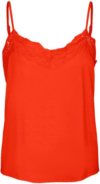 Vero Moda Maieu pentru femei VMJUNE Regular Fit 10262300 Spicy Portocaliu L