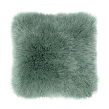 Pernă Tiseco Home Studio Sheepskin, 45 x 45 cm, verde