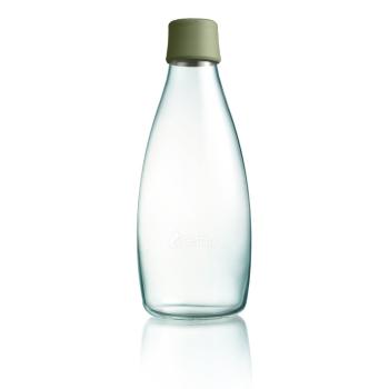 Sticlă ReTap, 800 ml, verde închis