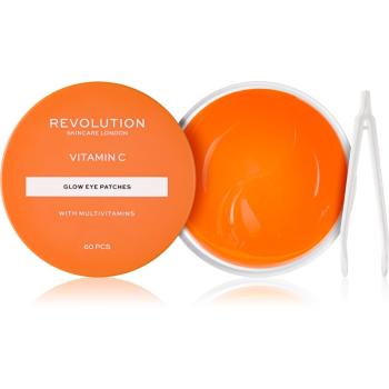 Revolution Skincare Vitamin C With Multivitamins masca hidrogel pentru ochi pentru luminozitate si hidratare 60 buc