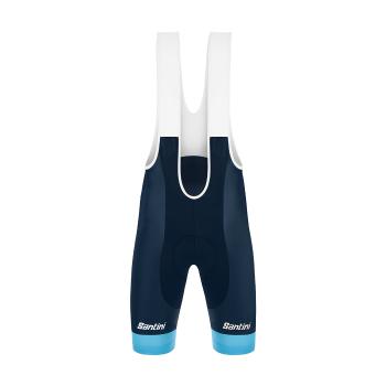 Santini TREK TFR XC 2021 FAN LINE pantaloni - blue nautica 