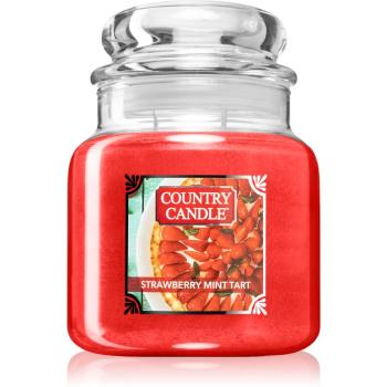 Country Candle Strawberry Mint Tart lumânare parfumată 453 g