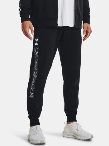 Under Armour UA Rival Flc Graphic Pantaloni Negru