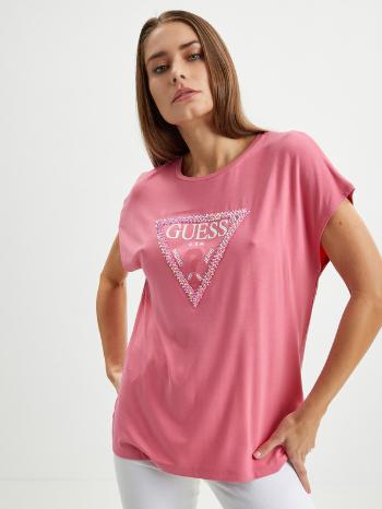 Guess Tricou Roz