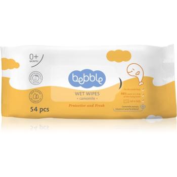 Bebble Wet Wipes Camomile Servetele umede cu musetel 54 buc