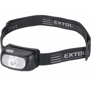 Lampă frontală reîncărcabilă EXTOL - LIGHT CREEXPG, 130 lm