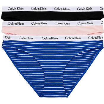 Calvin Klein 3 PACK - chiloți pentru femei Bikini QD3588E-JMO L